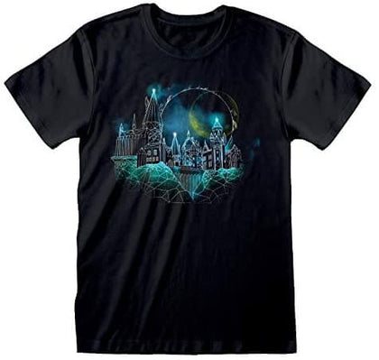 T-Shirt Wireframe Hogwarts - S - House of Spells