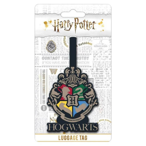 Hogwarts Crest Luggage Tag