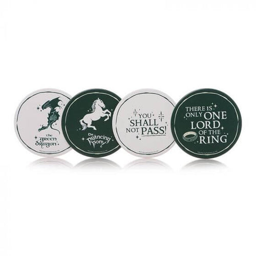 COASTERS SET OF 4 - Lord of the Rings
