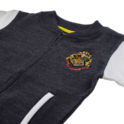 Harry Potter Varsity Jacket Hogwarts Crest Hoodie