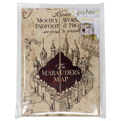 Harry Potter Marauders Map A5 Notebook