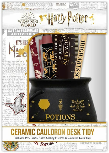 Harry Potter Cauldron Desk Tidy Set