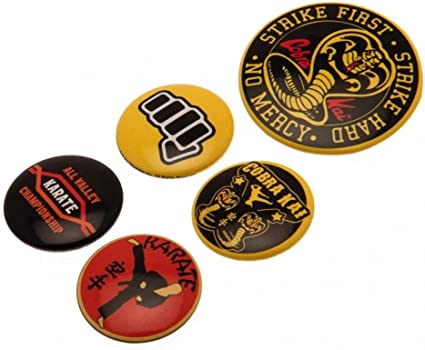 Cobra Kai (No Mercy) Badge Pack