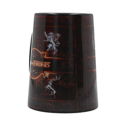 Official Game of Thrones Rustic Sigil Ceramic Tankard Mug at the best quality and price at House Of Spells- Fandom Collectable Shop. Get Your Game of Thrones Rustic Sigil Ceramic Tankard Mug now with 15% discount using code FANDOM at Checkout. www.houseofspells.co.uk.
