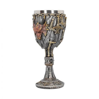 Official Dragon Kingdom Goblet 19cm at the best quality and price at House Of Spells- Fandom Collectable Shop. Get Your Dragon Kingdom Goblet 19cm now with 15% discount using code FANDOM at Checkout. www.houseofspells.co.uk.