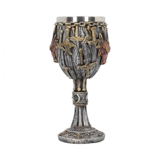 Official Dragon Kingdom Goblet 19cm at the best quality and price at House Of Spells- Fandom Collectable Shop. Get Your Dragon Kingdom Goblet 19cm now with 15% discount using code FANDOM at Checkout. www.houseofspells.co.uk.