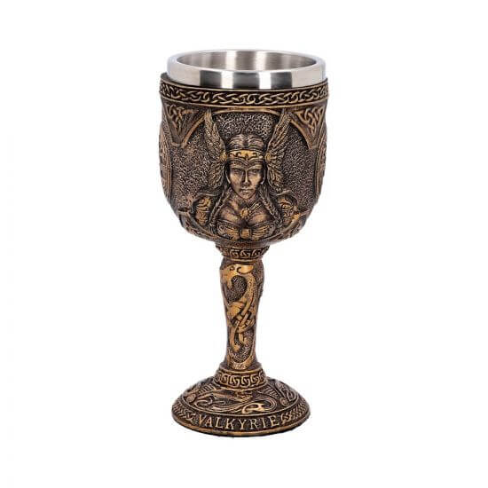 Official Valkyrie Goblet 17cm at the best quality and price at House Of Spells- Fandom Collectable Shop. Get Your Valkyrie Goblet 17cm now with 15% discount using code FANDOM at Checkout. www.houseofspells.co.uk.