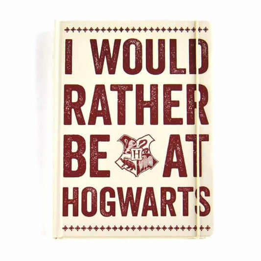 A5 Notebook - Harry Potter (Rather Be At Hogwart) - Harry Potter Accessories