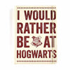 A5 Notebook - Harry Potter (Rather Be At Hogwart)