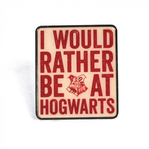 Harry Potter Hogwarts Slogan Enamel Pin Badge