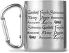 Lord of the Rings Fellowship Carabiner Mug