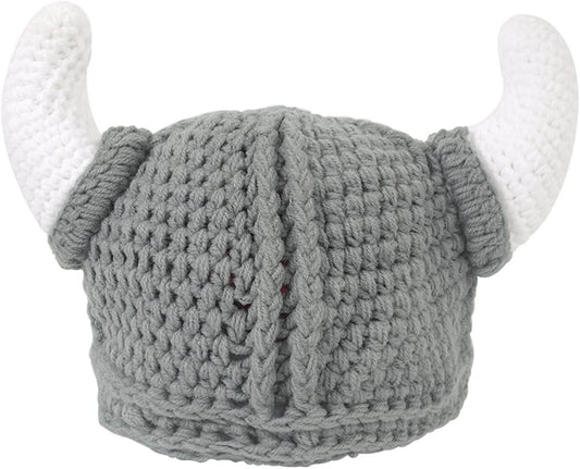 Viking Adult Beanie Hat With Horn - the Vikings