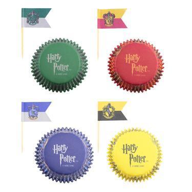 Harry Potter Cupcake Baking Cups & Flag Picks (Set Of 96)