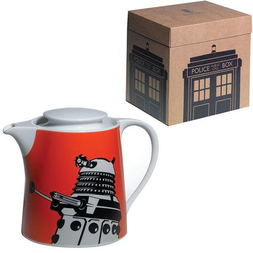 Doctor Who Orange Dalek Teapot