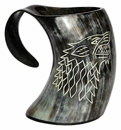 HORN MUG - WOLF