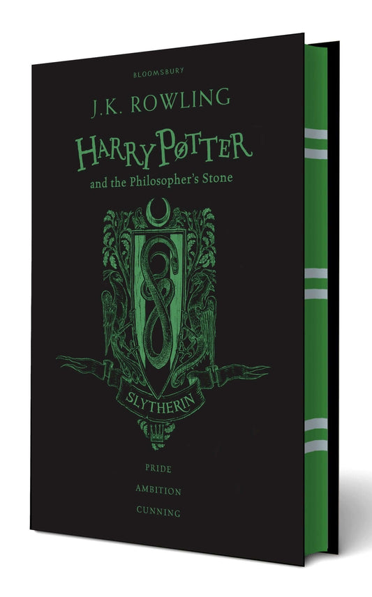 Harry Potter and The Philosophers Stone Slytherin Edition Hardback