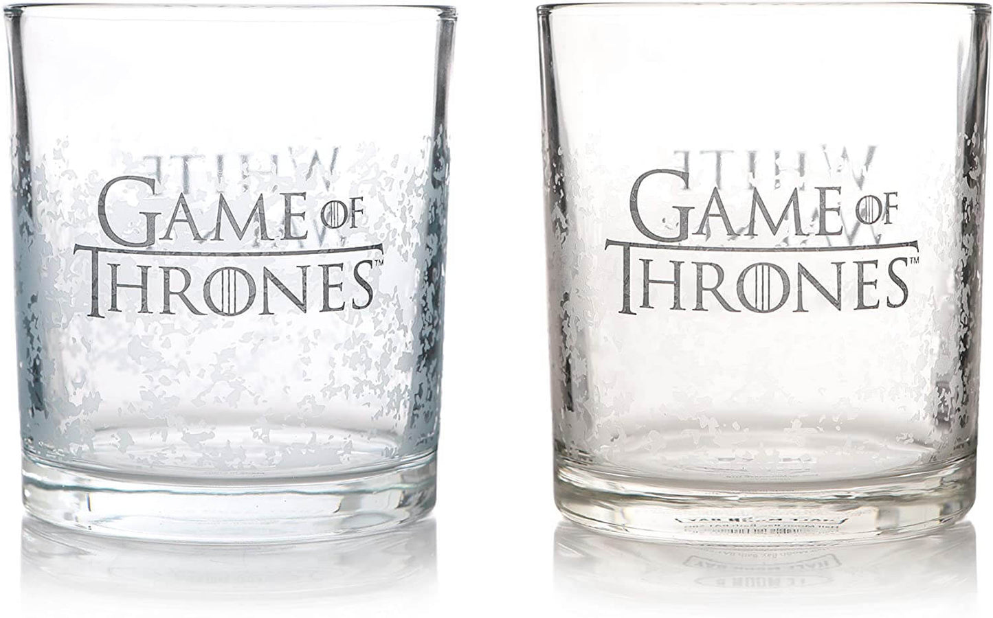 Game of Thrones White Walker Drinking Glasses Pack of 2 Tumblers