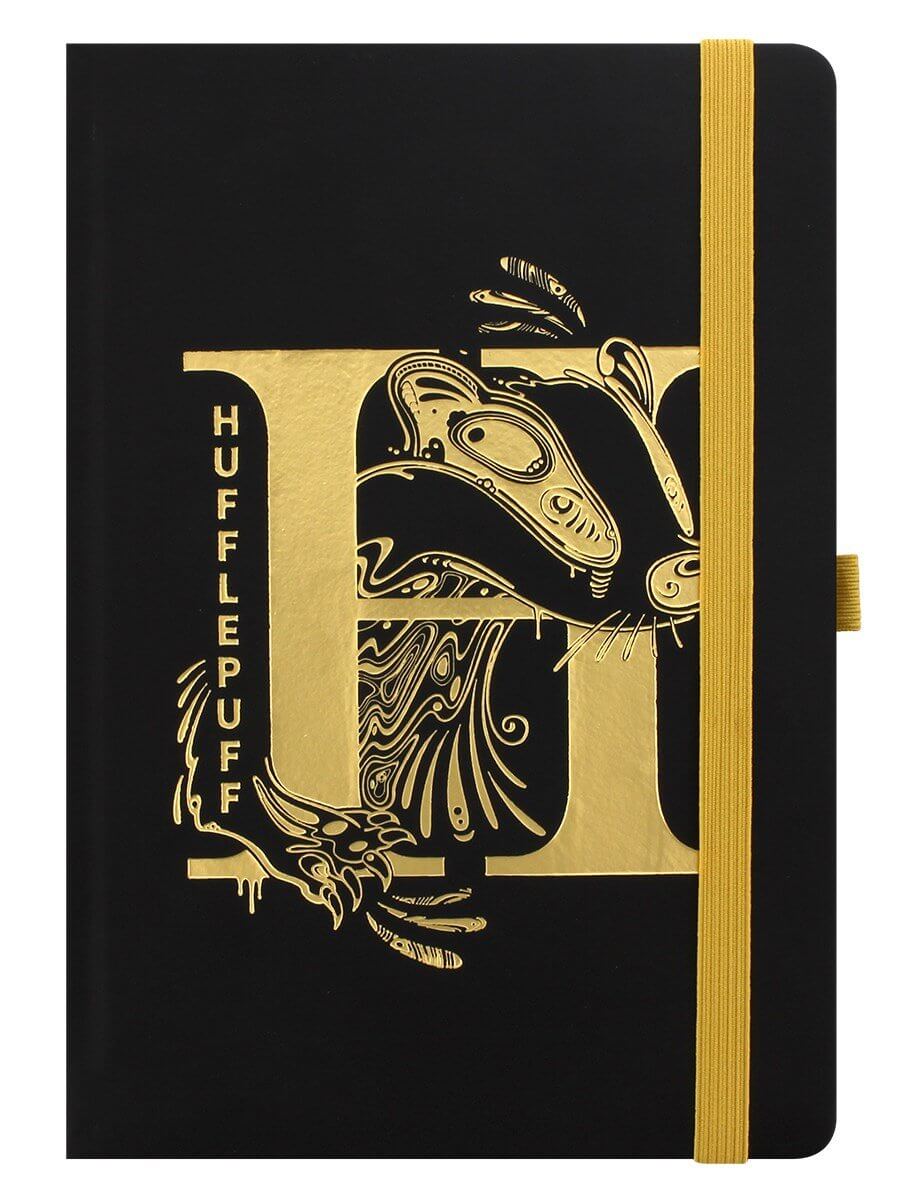 Official Hufflepuff A5 Notebook at the best quality and price at House Of Spells- Fandom Collectable Shop. Get Your Hufflepuff A5 Notebook now with 15% discount using code FANDOM at Checkout. www.houseofspells.co.uk.