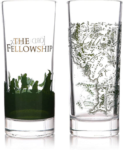 The Lord of The Rings - Set of 2 glasses- House of Spells