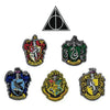 Harry Potter Crest Patches Pack Of 6 in Deluxe Edition