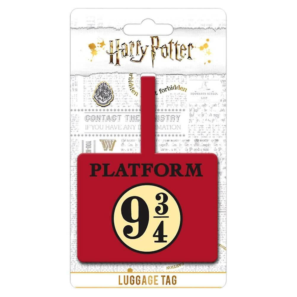 PLATFORM 93/4 LUGGAGE TAG - Harry Potter shop