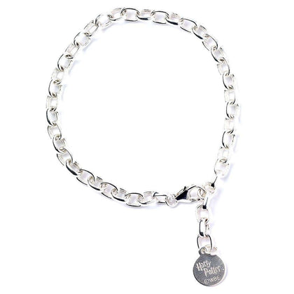 Sterling Silver Branded Charm Bracelet - Adult | Harry Potter gifts