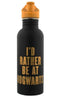 Harry Potter Canteen Water Bottle I Would Rather Be
