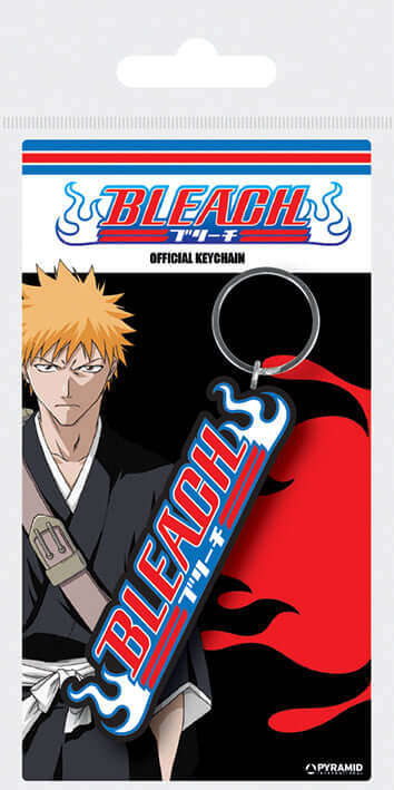 BLEACH (LOGO) RUBBER KEYCHAIN