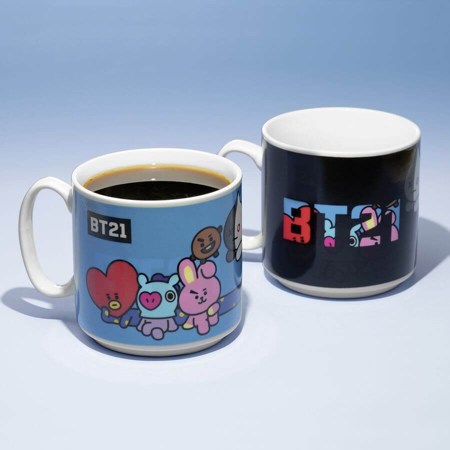 BT21 Heat Change Mug- Fsndom Shop