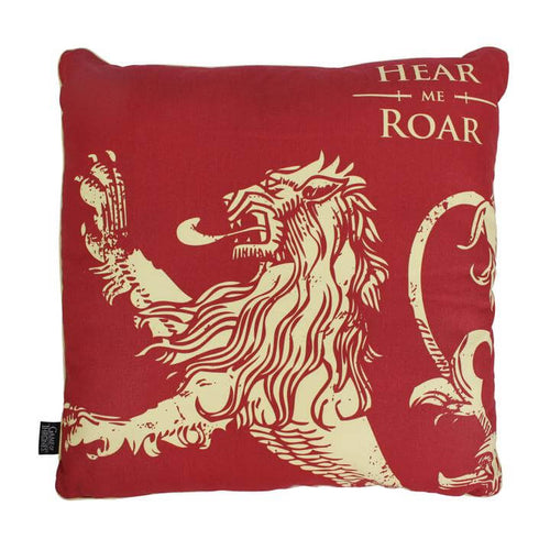 Game Of Thrones- SQUARE CUSHION HOUSE LANNISTER