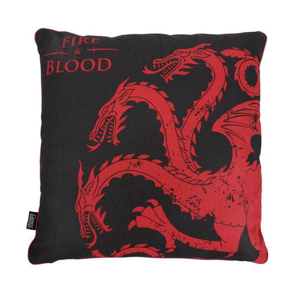 Game Of Thrones- Square Cushion House Targaryen - Game of Thrones gifts