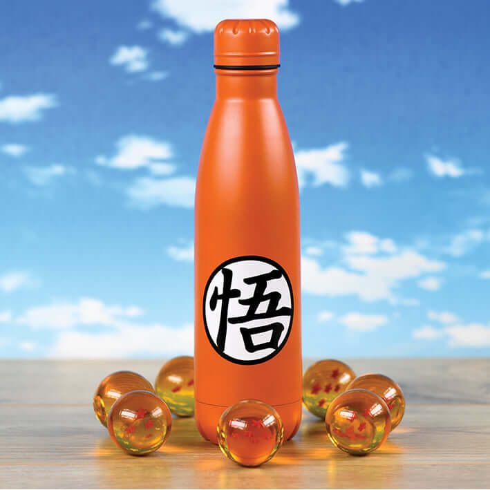 DRAGON BALL Z G KANJI METAL DRINK BOTTLE- Fandom Shop