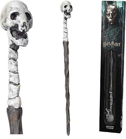 Death Eater Skull Wand In Window Box