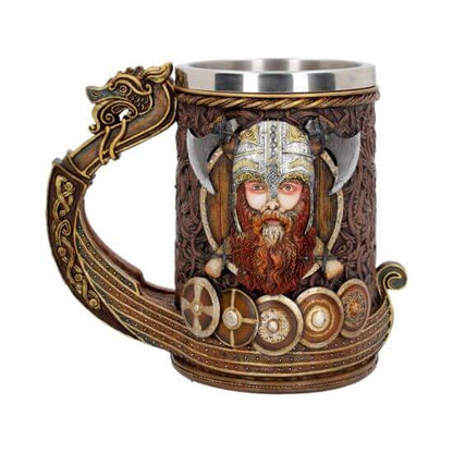 Drakkar Viking Tankard 15cm- York Viking