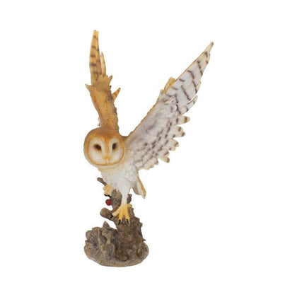 Forest Flight Owl Figurine