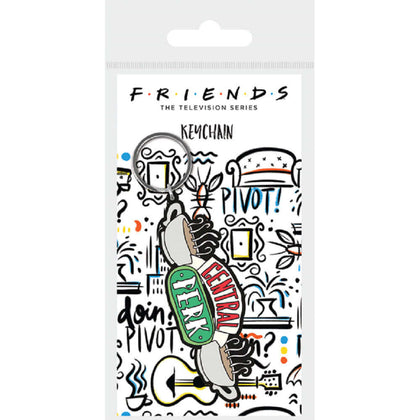 FRIENDS CENTRAL PERK SKETCH KEYCHAIN