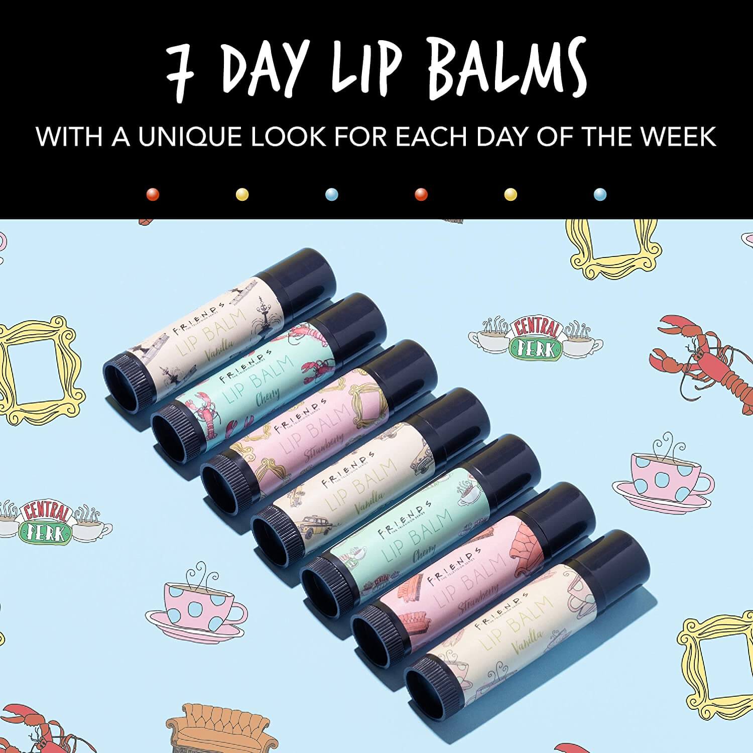 Friends 7 Day Lip Balms- Fandom Shop