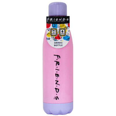 Friends Tritan Water Bottle Pink