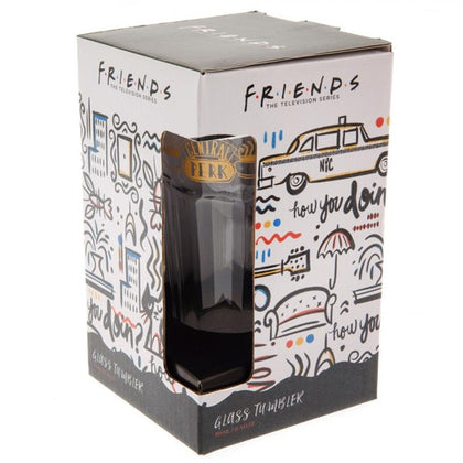 Friends glass tumbler boxed