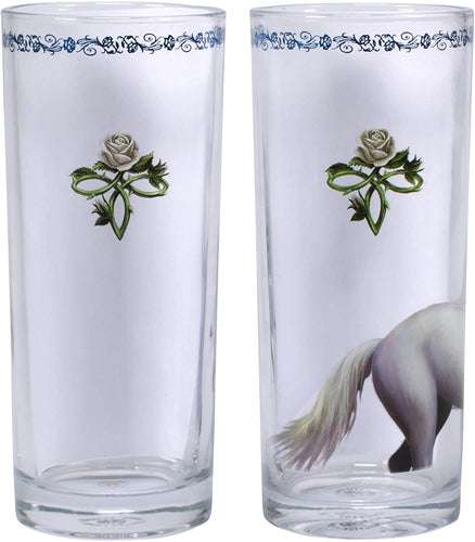 Glass Boxed (300ML) Set Of 2 Unicorn - Anne Stokes
