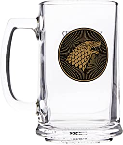 GOT House Stark Glass