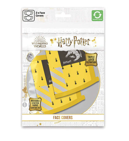 Harry Potter Hufflepuff Face Mask- Harry Potter Shop
