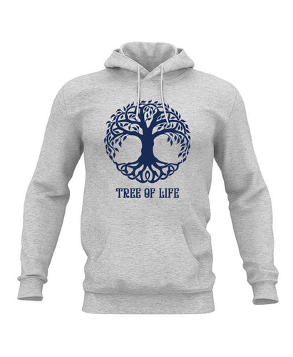 Tree of Life Hoodie-Grey