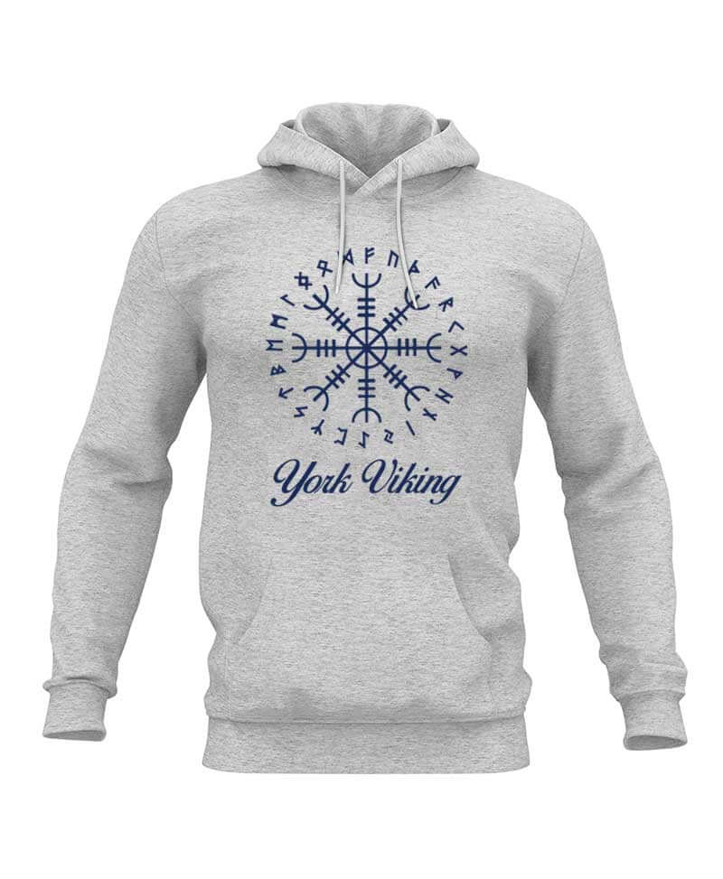 Helm of Awe Hoodie - Grey | Viking costume