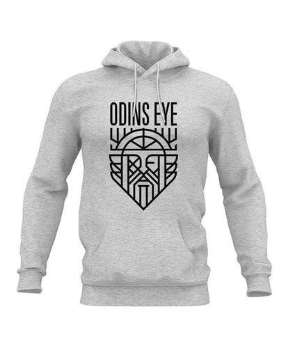 Odins Eye Hoodie Grey