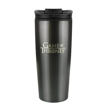 Game of Thrones Metal Travel Mug (I Know Things)- Game of Thrones merchandise