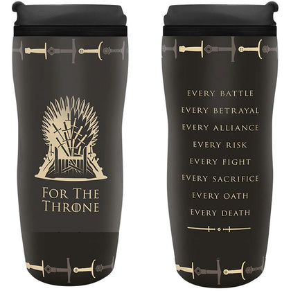 Official Game of Thrones Travel mug Throne at the best quality and price at House Of Spells- Fandom Collectable Shop. Get Your Game of Thrones Travel mug Throne now with 15% discount using code FANDOM at Checkout. www.houseofspells.co.uk.