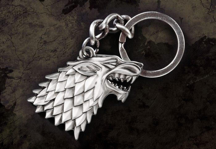 Game of thrones Stark Sigil Keychain