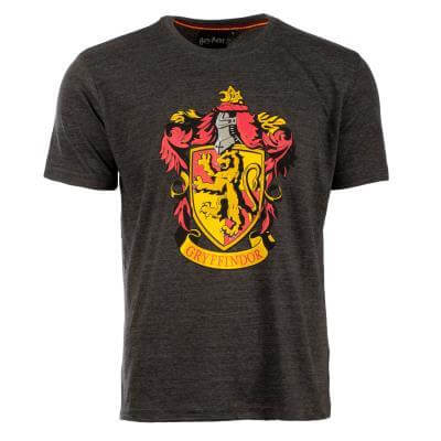 Harry Potter Printed T-Shirt - Gryffindor Crest