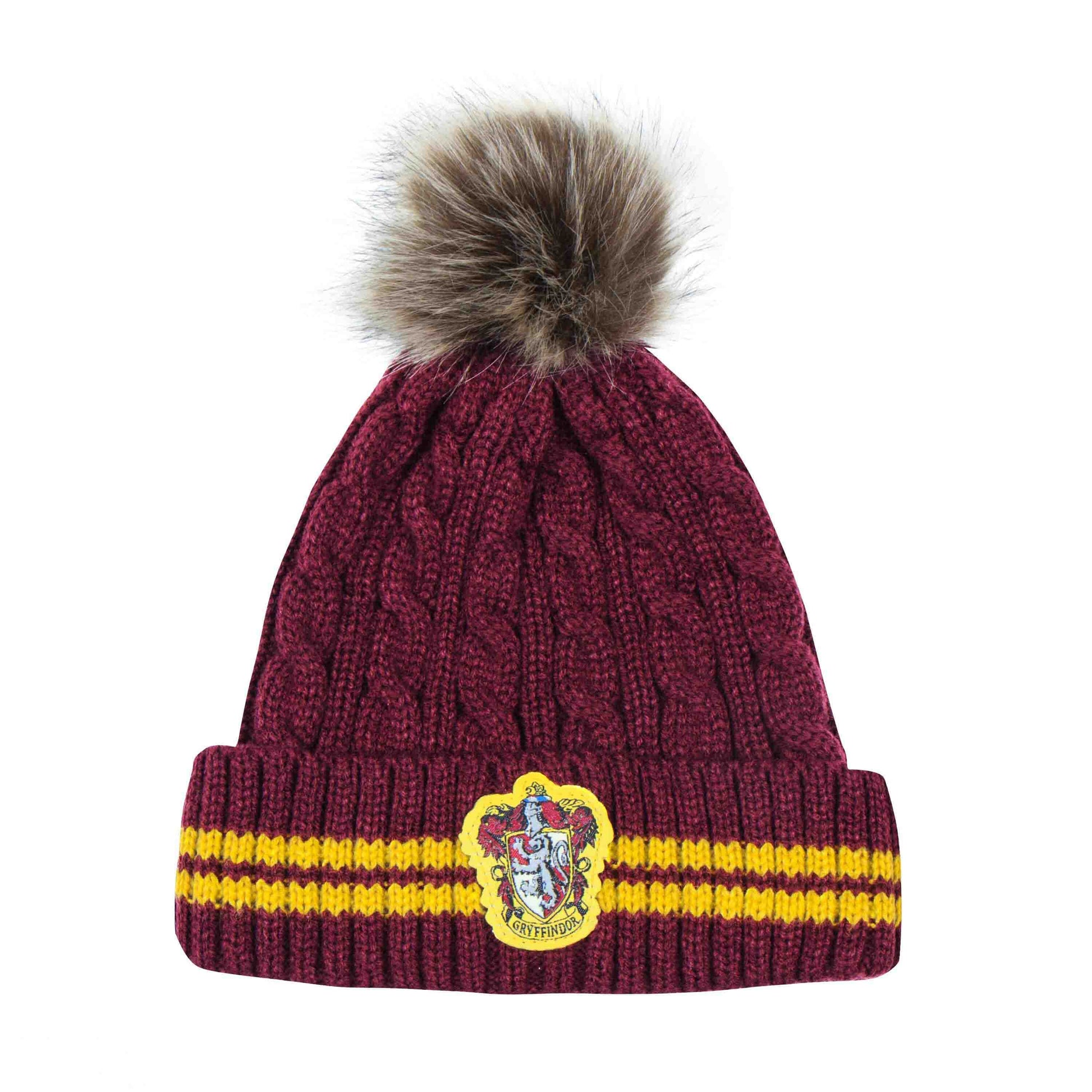 Gryffindor Pompom Beanie